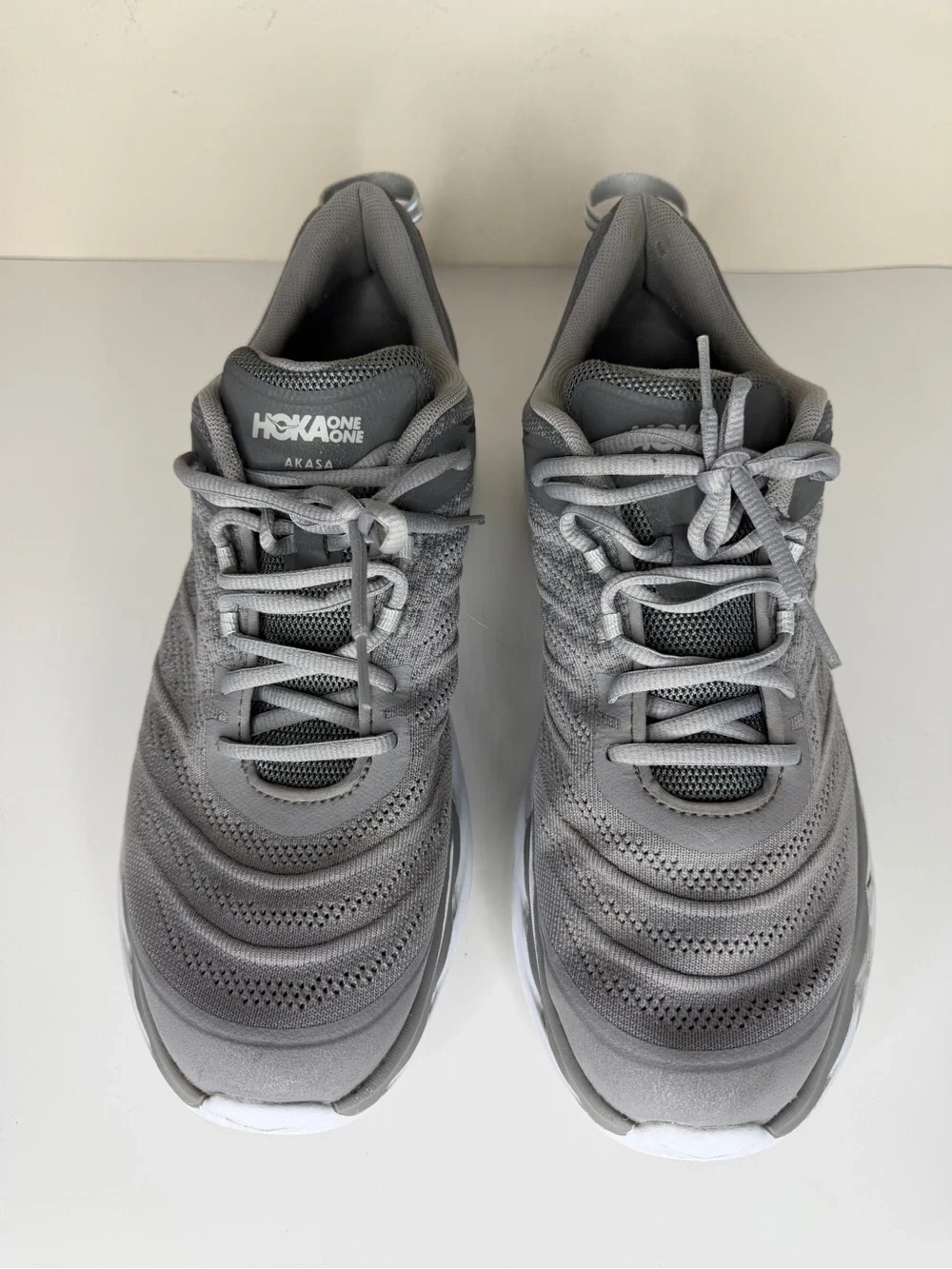 Hoka One One lightweight grey